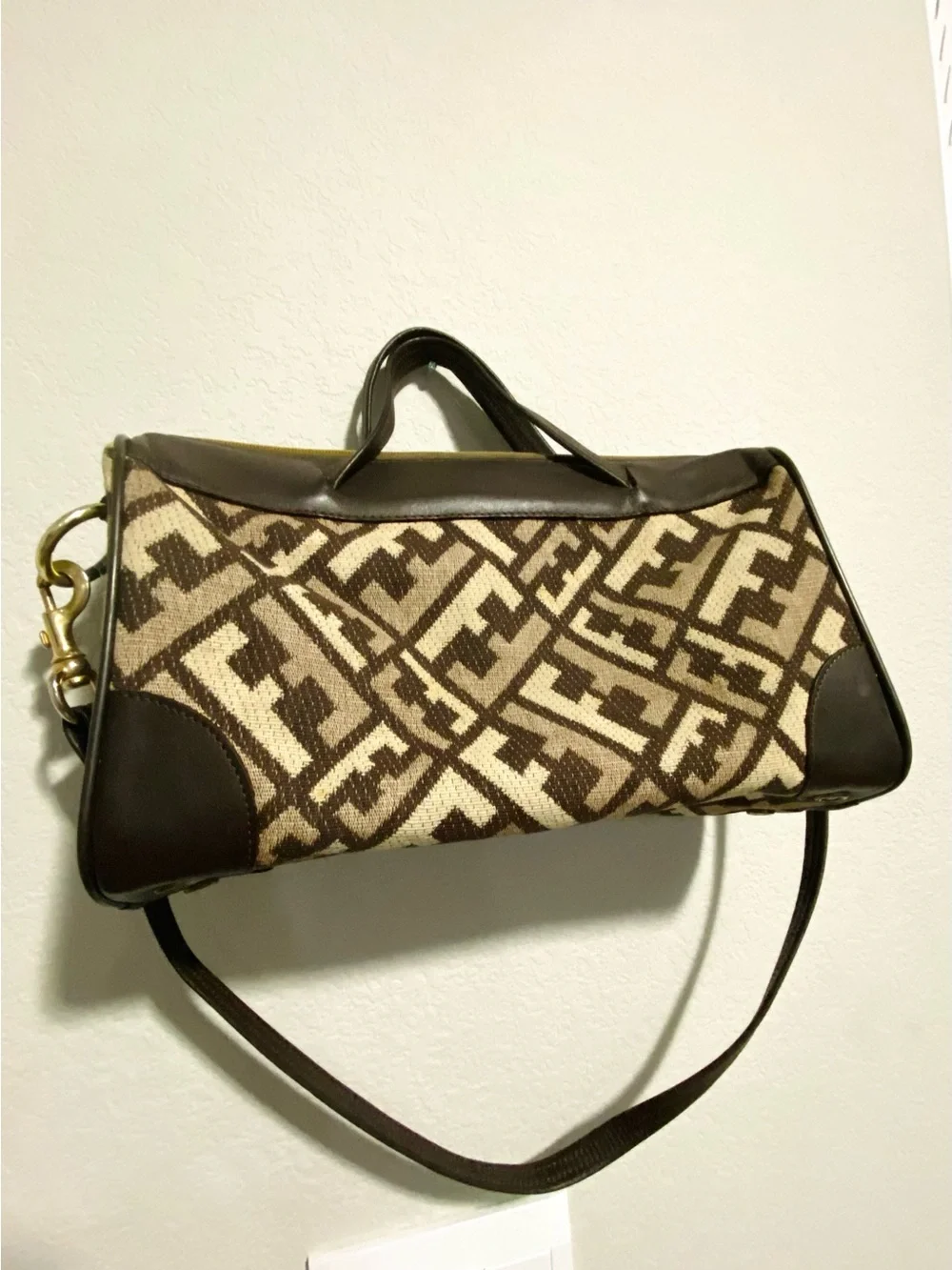 Fendi Zucca Boston Bag - Picture 6 of 13